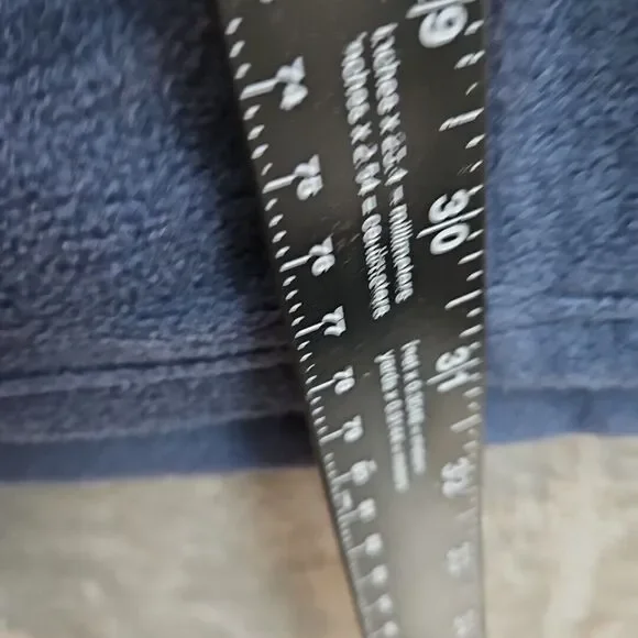 Columbia Men’s 2XL Fleece Zip Vest Navy Blue - Picture 5 of 10